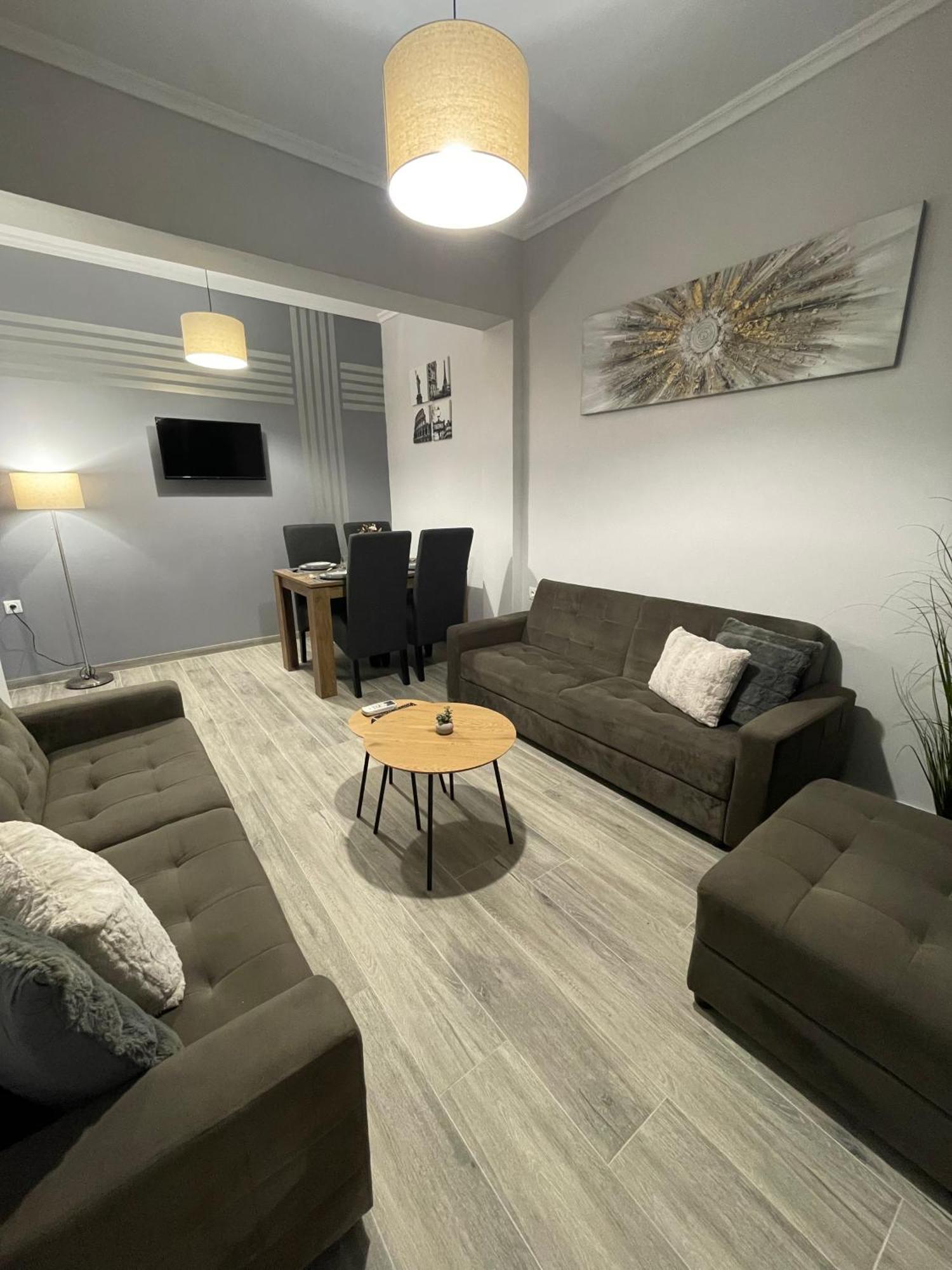 Dt Luxury Apartment Néa Péramos Eksteriør billede
