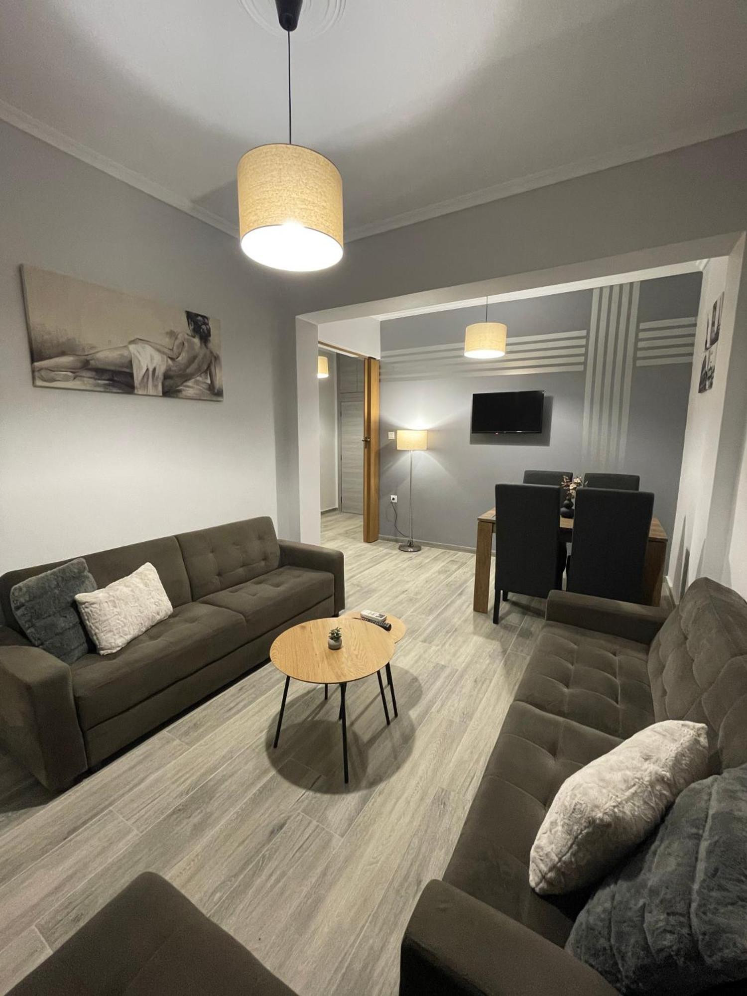 Dt Luxury Apartment Néa Péramos Eksteriør billede
