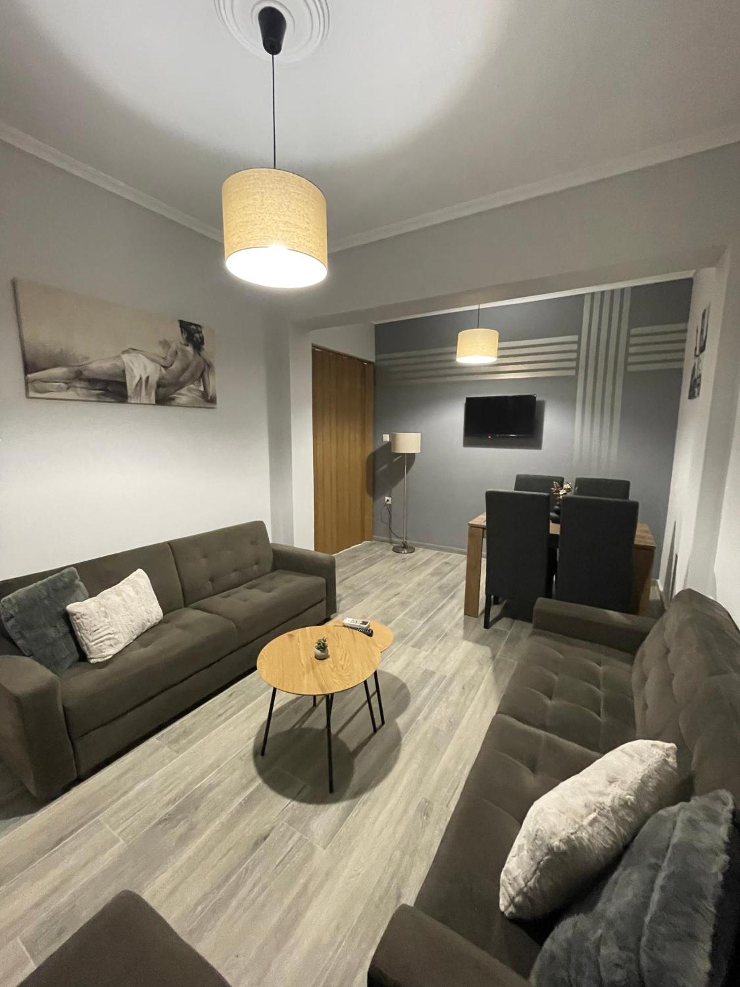 Dt Luxury Apartment Néa Péramos Eksteriør billede